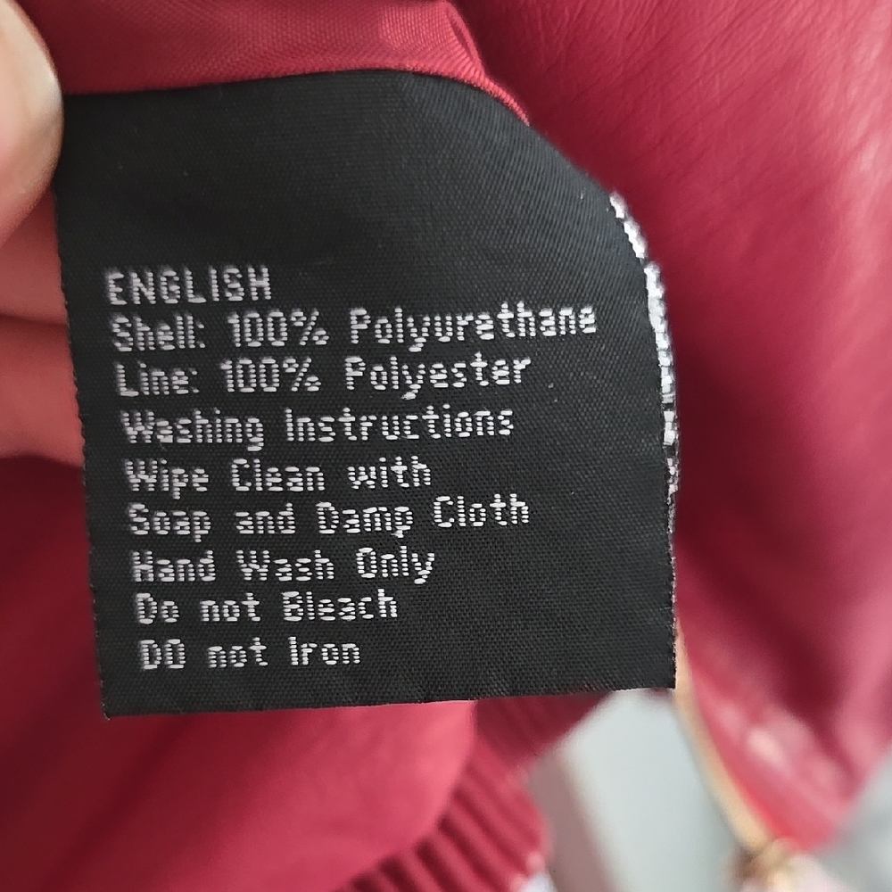 Women's Red Jacket - Picture 11 of 11